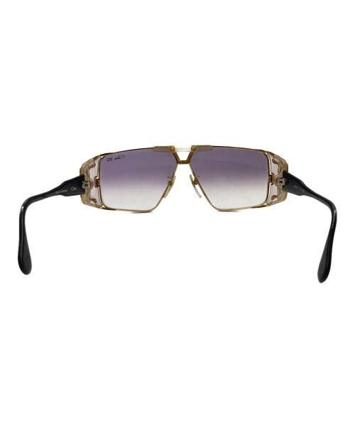 CAZAL（カザール）CAZAL (カザール) ヴィンテージ レジェンズ サングラス ゴールド×ブラックの古着・服飾アイテム