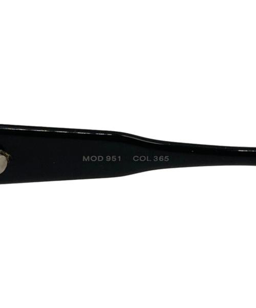 CAZAL（カザール）CAZAL (カザール) ヴィンテージ レジェンズ サングラス ゴールド×ブラックの古着・服飾アイテム