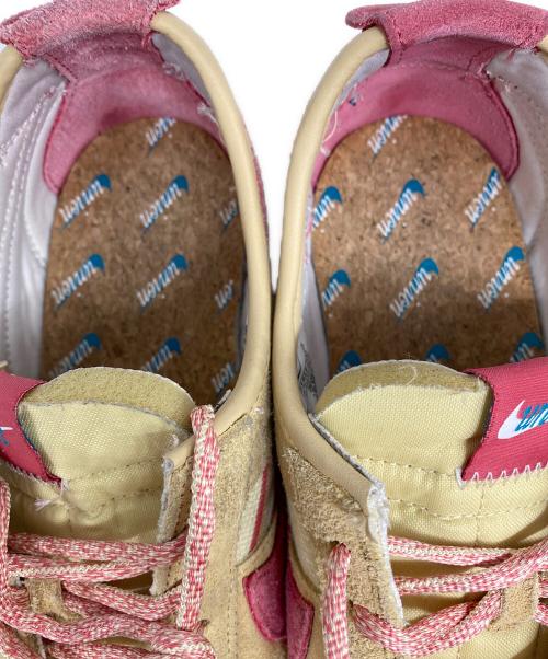 NIKE（ナイキ）NIKE (ナイキ) UNION (ユニオン) CORTEZ SP ローカットスニーカー SESAME/PINK CLAY/DUT サイズ:27.5の古着・服飾アイテム