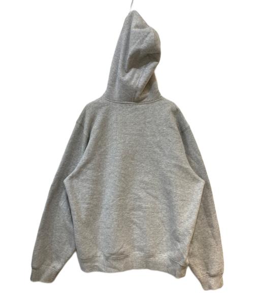 stussy（ステューシー）stussy (ステューシー) STOCK LOGO HOODIE グレー サイズ:Lの古着・服飾アイテム