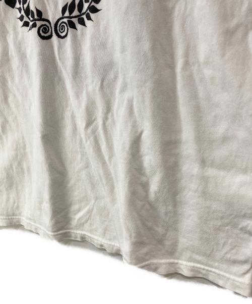 stussy（ステューシー）stussy (ステューシー) DJ STRETCH ARMSTRONG プリントTシャツ ホワイト サイズ:Lの古着・服飾アイテム