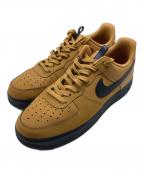 NIKEナイキ）の古着「AIR FORCE 1 07 ローカットスニーカー」｜WHEAT/BLACK-MIDNIGHT