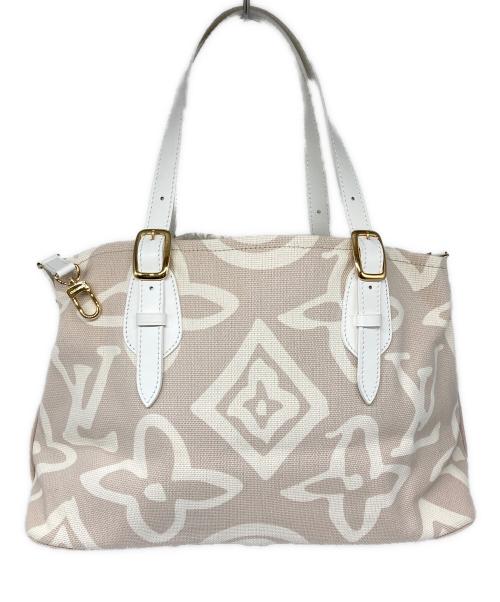 LOUIS VUITTON（ルイ ヴィトン）LOUIS VUITTON (ルイ ヴィトン) タイシエンヌPM キャンバストートバッグ ベージュの古着・服飾アイテム