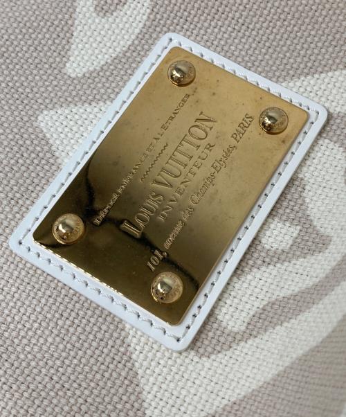 LOUIS VUITTON（ルイ ヴィトン）LOUIS VUITTON (ルイ ヴィトン) タイシエンヌPM キャンバストートバッグ ベージュの古着・服飾アイテム