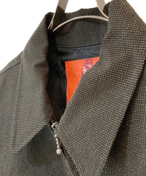 DEVILOCK（デヴィロック）DEVILOCK (デヴィロック) ジップジャケット ブラウン サイズ:Lの古着・服飾アイテム