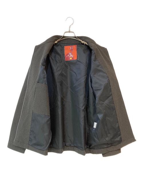 DEVILOCK（デヴィロック）DEVILOCK (デヴィロック) ジップジャケット ブラウン サイズ:Lの古着・服飾アイテム