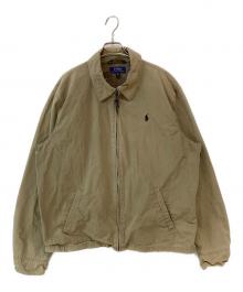 POLO RALPH LAUREN（ポロ・ラルフローレン）の古着「スイングトップ」｜ベージュ