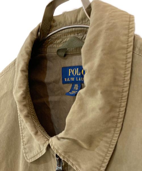 POLO RALPH LAUREN（ポロ・ラルフローレン）POLO RALPH LAUREN (ポロ・ラルフローレン) スイングトップ ベージュ サイズ:XXLの古着・服飾アイテム
