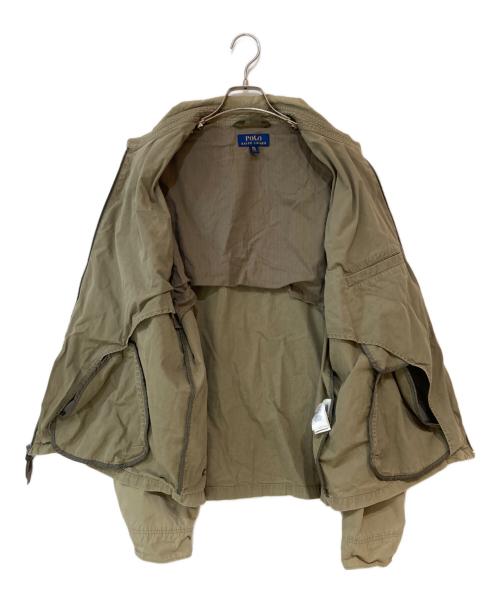 POLO RALPH LAUREN（ポロ・ラルフローレン）POLO RALPH LAUREN (ポロ・ラルフローレン) スイングトップ ベージュ サイズ:XXLの古着・服飾アイテム