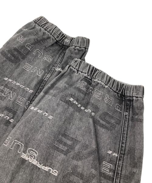 SUPREME（シュプリーム）SUPREME (シュプリーム) 19FW Dimensions Logo Denim Skate Pant / ディメンションロゴデニムスケートパンツ ブラック サイズ:Mの古着・服飾アイテム