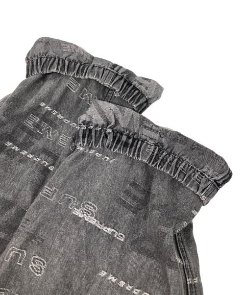 SUPREME（シュプリーム）SUPREME (シュプリーム) 19FW Dimensions Logo Denim Skate Pant / ディメンションロゴデニムスケートパンツ ブラック サイズ:Mの古着・服飾アイテム