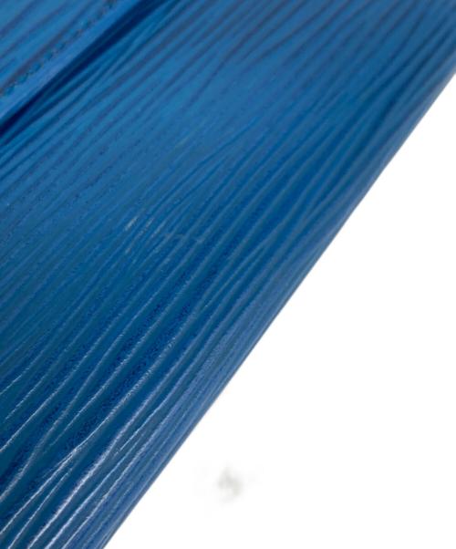 LOUIS VUITTON（ルイ ヴィトン）LOUIS VUITTON (ルイ ヴィトン) ポシェット ポルト モネ クレディ 長財布 トレド・ブルーの古着・服飾アイテム