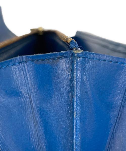 LOUIS VUITTON（ルイ ヴィトン）LOUIS VUITTON (ルイ ヴィトン) ポシェット ポルト モネ クレディ 長財布 トレド・ブルーの古着・服飾アイテム