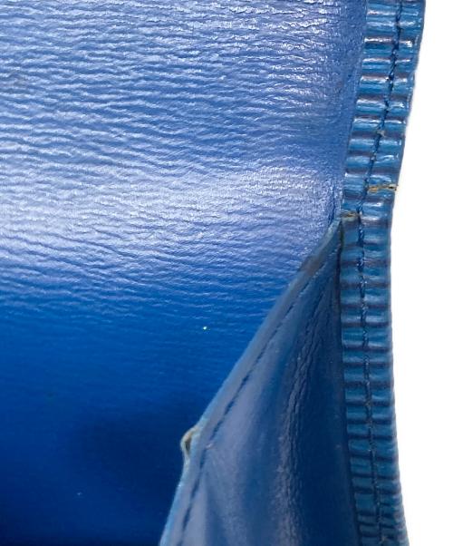 LOUIS VUITTON（ルイ ヴィトン）LOUIS VUITTON (ルイ ヴィトン) ポシェット ポルト モネ クレディ 長財布 トレド・ブルーの古着・服飾アイテム