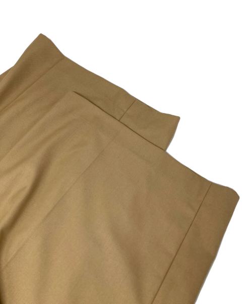 Snidel（スナイデル）Snidel (スナイデル) レイヤードデザインパンツ ベージュの古着・服飾アイテム