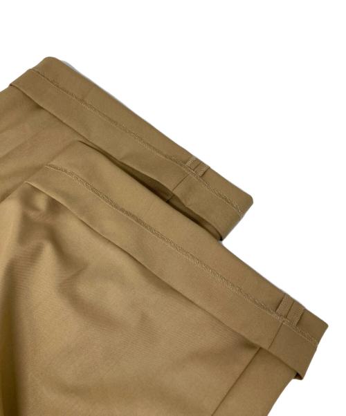 Snidel（スナイデル）Snidel (スナイデル) レイヤードデザインパンツ ベージュの古着・服飾アイテム