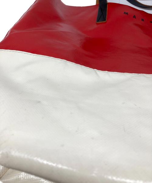MARNI（マルニ）MARNI (マルニ) Tribeca Shopping Bag レッドの古着・服飾アイテム