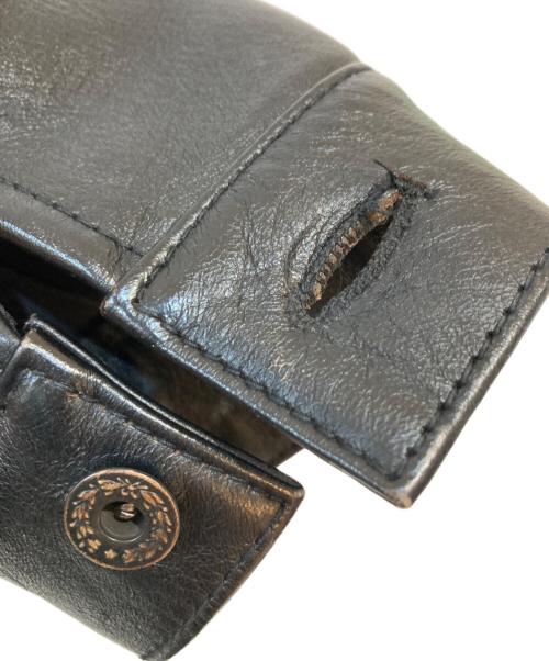 Y2 LEATHER（ワイツーレザー）Y2 LEATHER (ワイツーレザー) ECO HORSE TEA-CORE 大戦モデルGジャン レザートラッカージャケット ブラック サイズ:36の古着・服飾アイテム