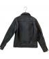 Y2 LEATHER (ワイツーレザー) ECO HORSE TEA-CORE 大戦モデルGジャン レザートラッカージャケット ブラック サイズ:36：100000円
