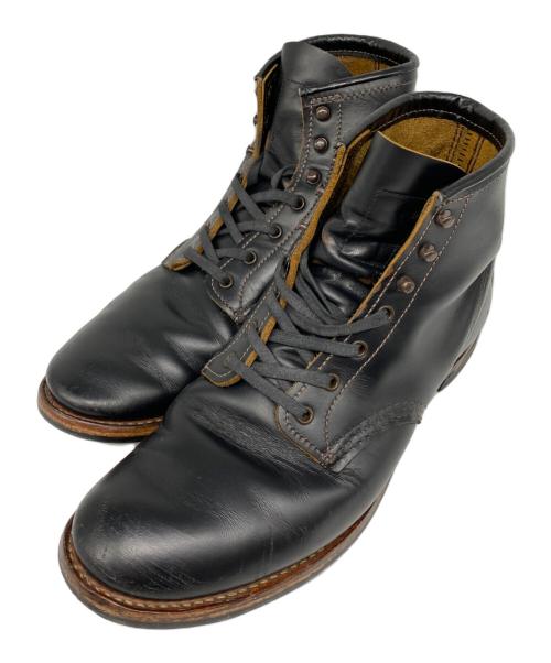 RED WING（レッドウィング）RED WING (レッドウィング) BECKMAN FLATBOX  ワークブーツ ブラック サイズ:28の古着・服飾アイテム