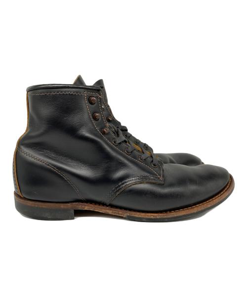 RED WING（レッドウィング）RED WING (レッドウィング) BECKMAN FLATBOX  ワークブーツ ブラック サイズ:28の古着・服飾アイテム