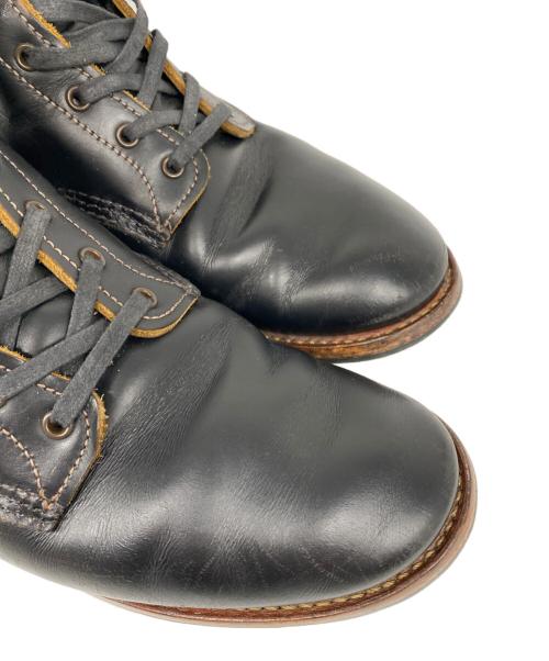 RED WING（レッドウィング）RED WING (レッドウィング) BECKMAN FLATBOX  ワークブーツ ブラック サイズ:28の古着・服飾アイテム