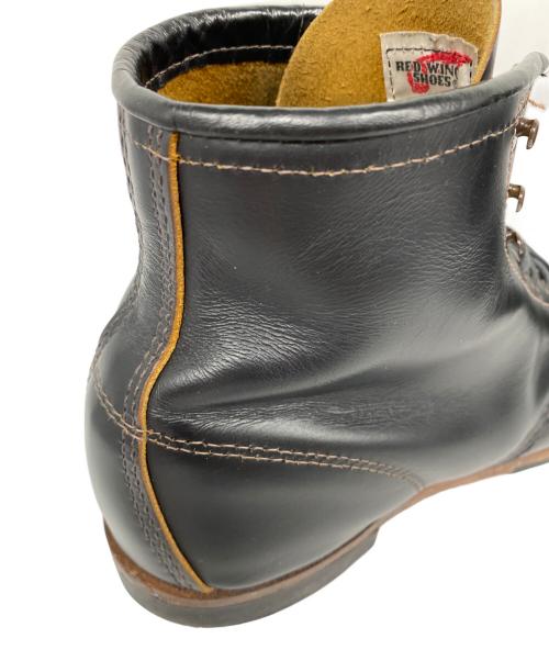 RED WING（レッドウィング）RED WING (レッドウィング) BECKMAN FLATBOX  ワークブーツ ブラック サイズ:28の古着・服飾アイテム