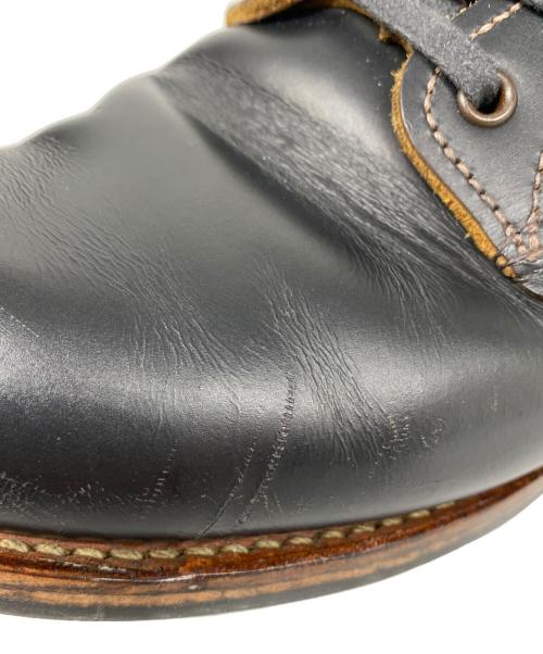 RED WING（レッドウィング）RED WING (レッドウィング) BECKMAN FLATBOX  ワークブーツ ブラック サイズ:28の古着・服飾アイテム