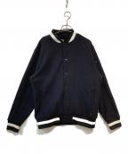 stussyステューシー）の古着「スタジャン」｜ブラック