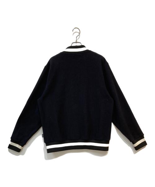 stussy（ステューシー）stussy (ステューシー) スタジャン ブラック サイズ:Mの古着・服飾アイテム