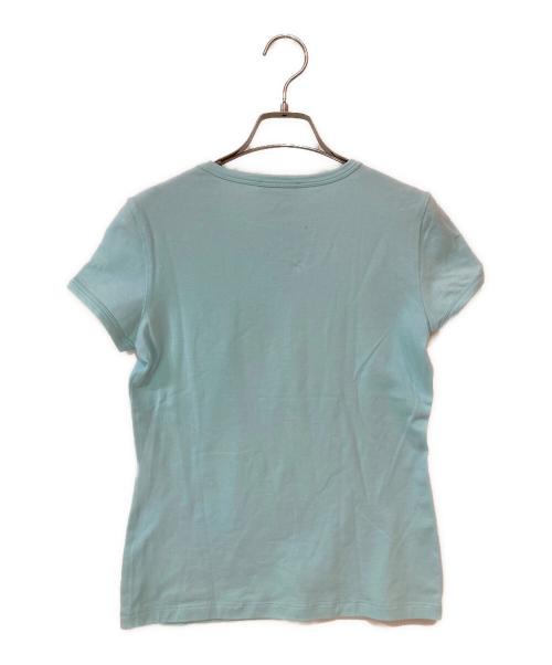 CELINE（セリーヌ）CELINE (セリーヌ) オールドスタッズTシャツ ブルー サイズ:Mの古着・服飾アイテム