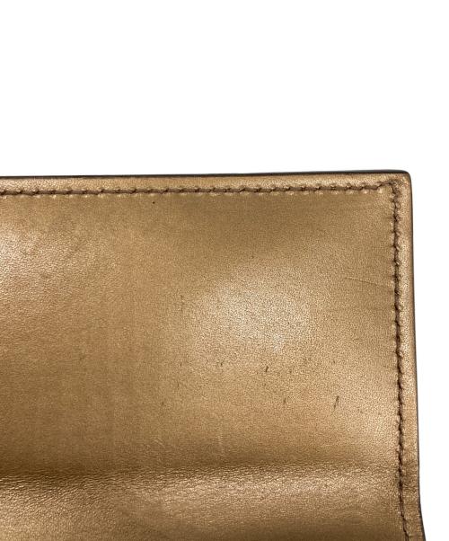 GUCCI（グッチ）GUCCI (グッチ) ラブリーハート グッチシマ ラウンドジップウォレット ベージュ サイズ:　の古着・服飾アイテム