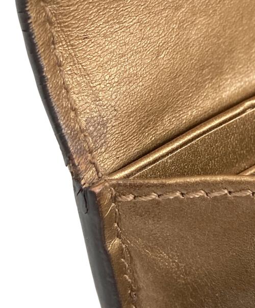 GUCCI（グッチ）GUCCI (グッチ) ラブリーハート グッチシマ ラウンドジップウォレット ベージュ サイズ:　の古着・服飾アイテム