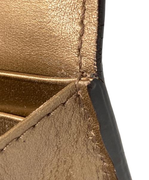 GUCCI（グッチ）GUCCI (グッチ) ラブリーハート グッチシマ ラウンドジップウォレット ベージュ サイズ:　の古着・服飾アイテム