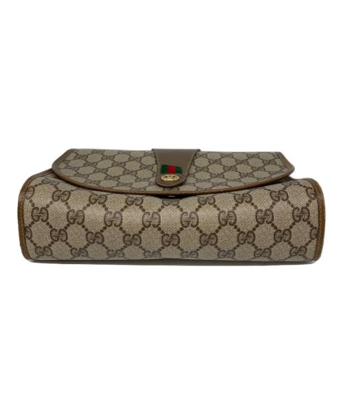 GUCCI（グッチ）GUCCI (グッチ) シェリーラインクラッチバッグ ベージュ サイズ:なしの古着・服飾アイテム