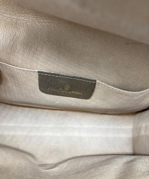 GUCCI（グッチ）GUCCI (グッチ) シェリーラインクラッチバッグ ベージュ サイズ:なしの古着・服飾アイテム