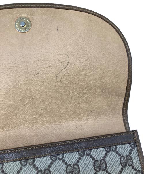 GUCCI（グッチ）GUCCI (グッチ) シェリーラインクラッチバッグ ベージュ サイズ:なしの古着・服飾アイテム