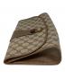 中古・古着 GUCCI (グッチ) シェリーラインクラッチバッグ ベージュ サイズ:なし：14000円
