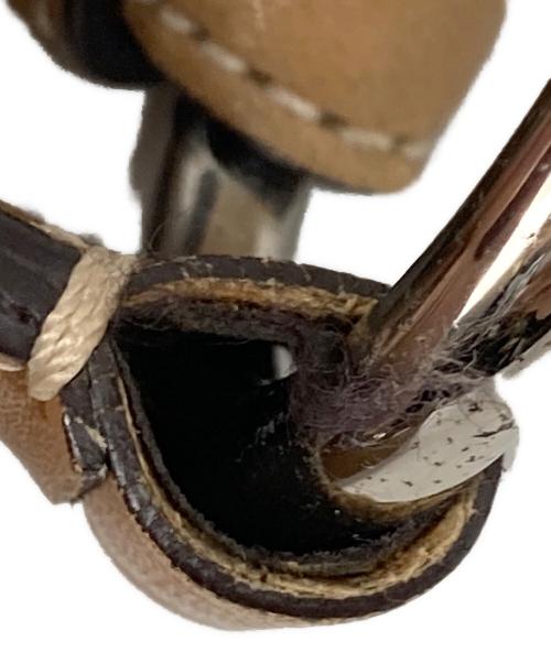 COACH（コーチ）COACH (コーチ) シグネチャーショルダーバッグ ベージュの古着・服飾アイテム