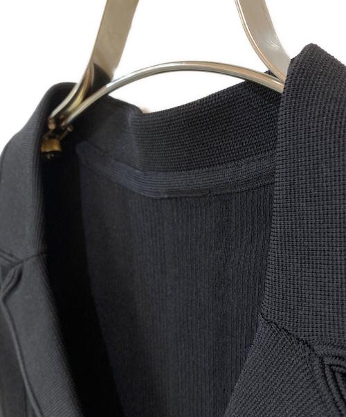 Diagram GRACE CONTINENTAL（ダイアグラム グレースコンチネンタル）Diagram GRACE CONTINENTAL (ダイアグラム グレースコンチネンタル) ダブルフロントニットジレ ブラック サイズ:36の古着・服飾アイテム