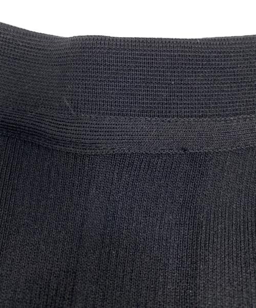 Diagram GRACE CONTINENTAL（ダイアグラム グレースコンチネンタル）Diagram GRACE CONTINENTAL (ダイアグラム グレースコンチネンタル) ダブルフロントニットジレ ブラック サイズ:36の古着・服飾アイテム