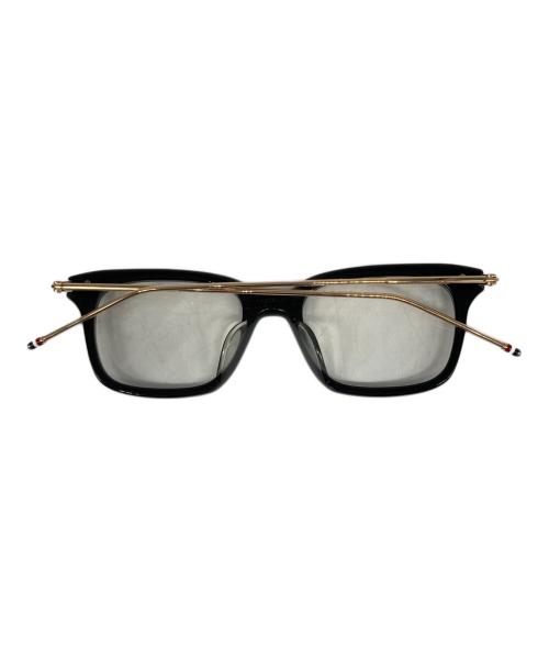Thom Browne（トムブラウン）Thom Browne (トムブラウン) ウエリントン 眼鏡 ブラック サイズ:49□19-150の古着・服飾アイテム