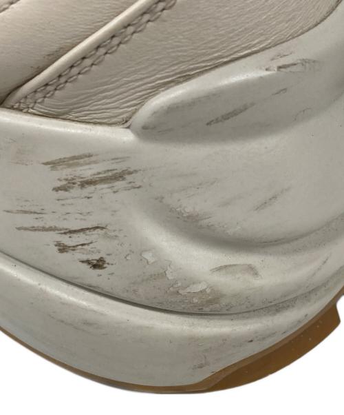 GUCCI（グッチ）GUCCI (グッチ) ライトングリッター ロゴ スニーカー ベージュ サイズ:36の古着・服飾アイテム