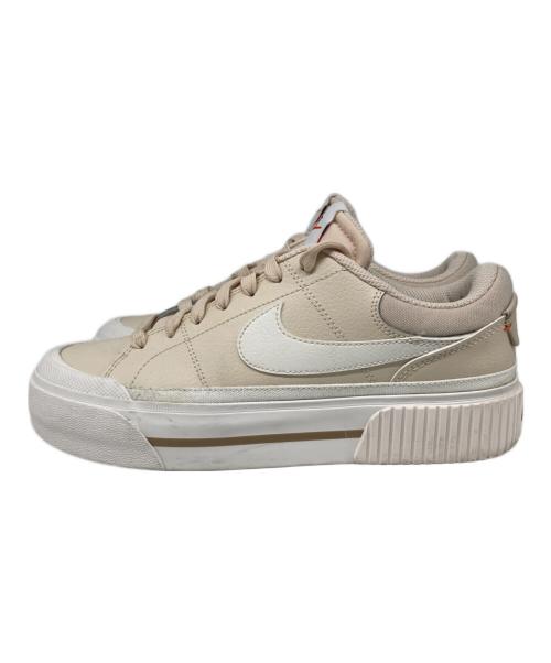 NIKE（ナイキ）NIKE (ナイキ) ローカットスニーカー ベージュ サイズ:25の古着・服飾アイテム