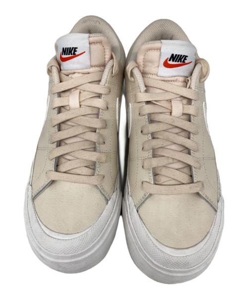 NIKE（ナイキ）NIKE (ナイキ) ローカットスニーカー ベージュ サイズ:25の古着・服飾アイテム