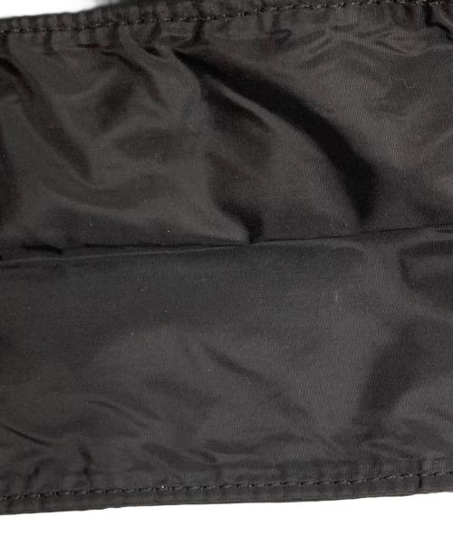 JIL SANDER（ジルサンダー）JIL SANDER (ジルサンダー) レザーナイロントートバッグ ブラックの古着・服飾アイテム