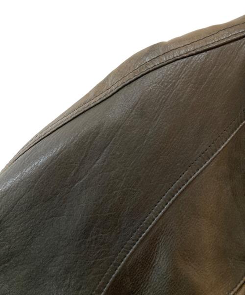 AVIREX（アヴィレックス）AVIREX (アヴィレックス) 50周年記念モデル オールレザースタジャン ブラック サイズ:XLの古着・服飾アイテム