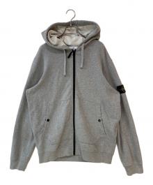 STONE ISLAND（ストーンアイランド）の古着「23AW ZIP HOOD FELPA ジップパーカー」｜グレー