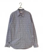 masuエムエーエスユー）の古着「23SS DIAMOND-CUT SHIRT」｜ブルー