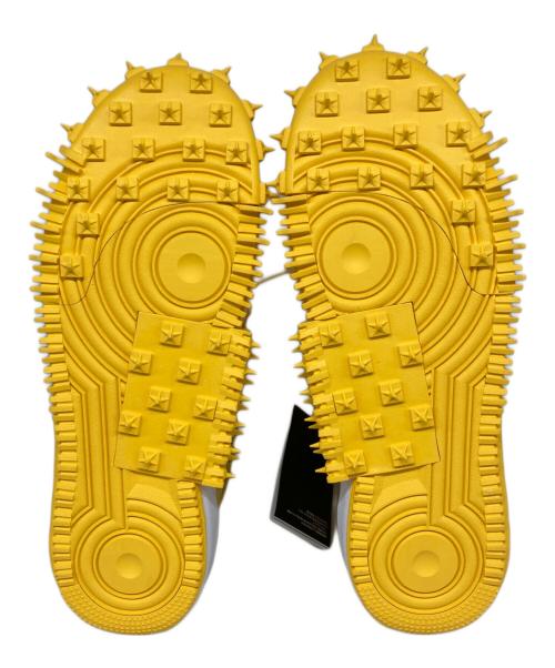 NIKE（ナイキ）NIKE (ナイキ) AIR FORCE 1 MID SP LTHR ハイカットスニーカー WHITE/WHITE-VARSITY MAIZE サイズ:29の古着・服飾アイテム